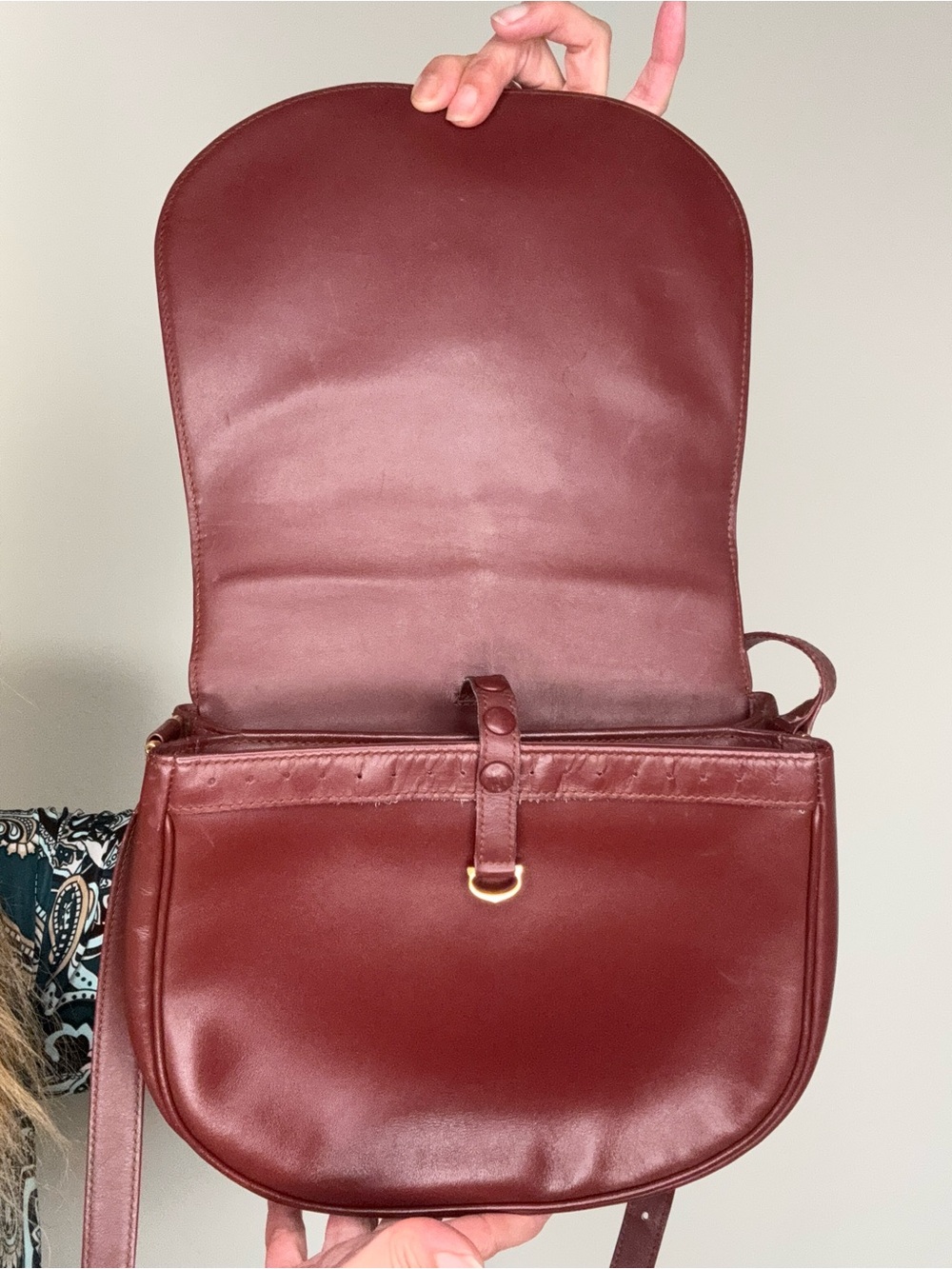 Cartier Vintage Saddle bag with COA - Picture 7 of 14